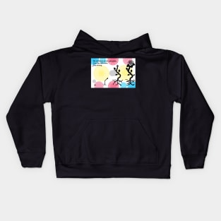 Time to Bloom (Genderflux) Kids Hoodie